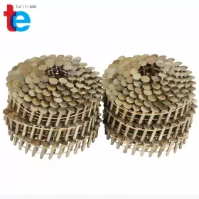 TR47624 TURITRADE Round Head Roof Nails Deg Inclined Coil