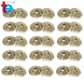 TR47626 TURITRADE Pack Round Head Roof Nails Inclined Coil #2