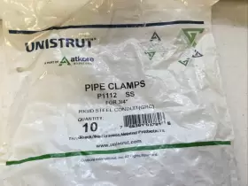 P1112 UNISTRUT Rigid Steel Conduit Pipe Clamps #2
