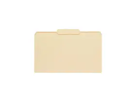 UNV15122 UNIVERSAL BUSINESS SUPPLY File Folders Second Ply