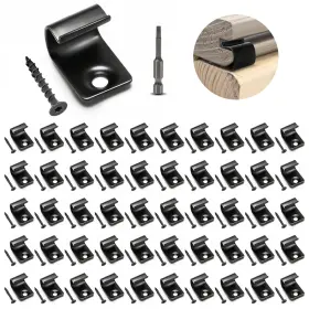 DN003 URABLAZ Pack Deck Clips Screws Bit Decking