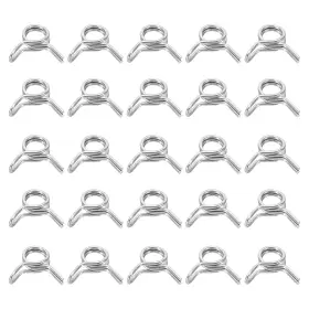 614462843039 UXCELL Od Double Wire Spring Hose Clamp Clips