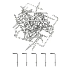 639664144364 UXCELL Hooks Right Angle Screw