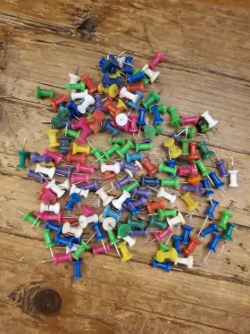 712662652724 UXCELL Head Push Pins Thumbtacks Thumb Tacks