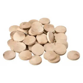 724117008697 UXCELL Flat Head Wood Plugs Wooden Screw Covers