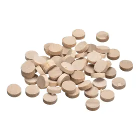 724117008819 UXCELL Flat Head Wood Plugs Wooden Screw Covers