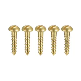 A21111300UX0465 UXCELL Wood Screws Round Head Tapping