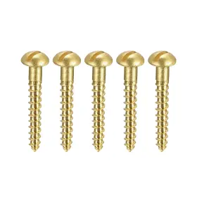 A21111300UX0466 UXCELL Wood Screws Round Head Tapping