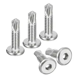 A23060200UX0318 UXCELL Hex Socket Tapping Screws