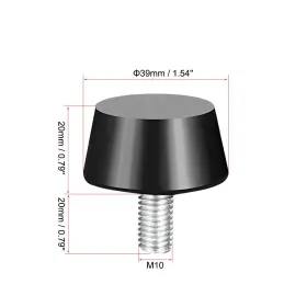 B07LBSGYR8 UXCELL Rubber Mount Vibration Isolators Shock #2