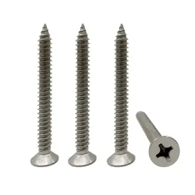 785039971827 UYTRYEM Steel Wood Screw Cross Flat Head Tapp
