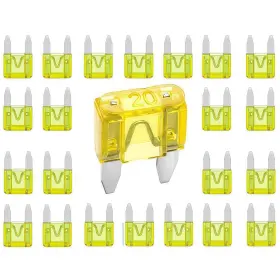 MINI-20A UZAKA Pack Auto Fuses Atm Blade Amp Apm