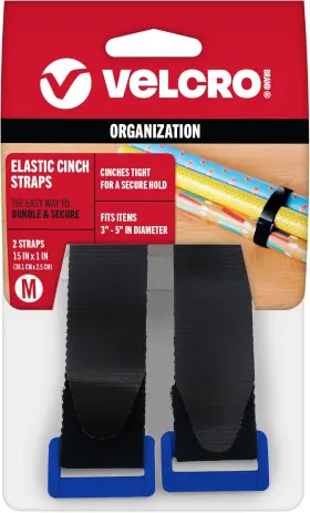 744110381610 VELCRO USA INC Elastic Cinch Straps Buckle