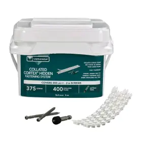 1008-791-241 VERANDA Collated Cortex Hidden Fastening Screws