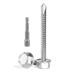 VG01113 VGBUY Drilling Screws Hex Washer Head