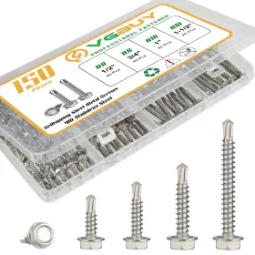 VG01115 VGBUY Drilling Screws Steel Tapping Kit