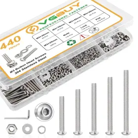 VG30602 VGBUY Screw Bolts Printer Hex Butto Kit