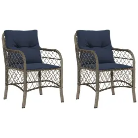 365159 VIDAXL Garden Chair Set Pe Rattan Standard Covers