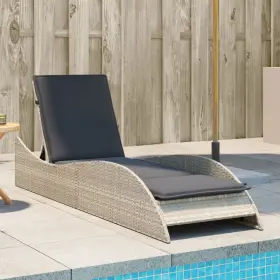 368283 VIDAXL Sun Lounger Cushions Chaise Lounge Garden Poly