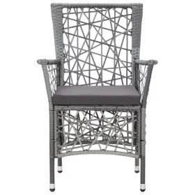 45995 VIDAXL Patio Rattan Dining Chair Cushions Poly #3