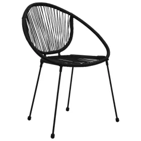 48566 VIDAXL Patio Weave Chair Steel Frame Pvc Rattan #2