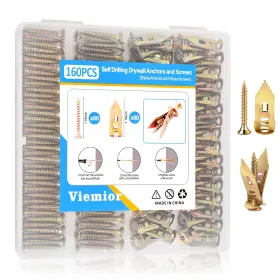 VGY-LSD02-FBA VIEMIOR Drywall Drilling Anchors Screws Zinc