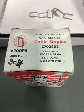 100P5 VIKING Cable Staples #2