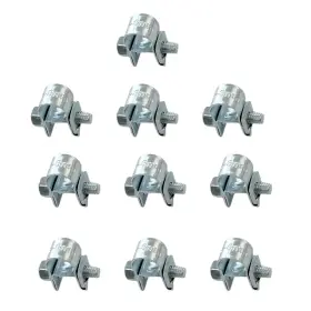 S0206 VIRELLO Mini Fuel Injection Hose Clamps Zinc Steel