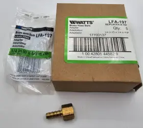 LFA-197 WATTS Hose Barb Adapter Fip