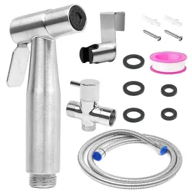 T01MTB01 WELLEHOMI Handheld Bidet Sprayer Toilet Water Gauge