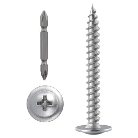 JWBXG007 WENSILON Phillips Truss Head Wood Screws Steel