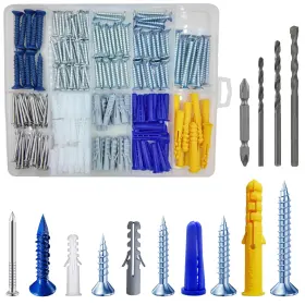 PZTZ2 WENSILON Drywall Wall Anchors Concrete Screw Kit