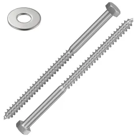 ZHONGXINGLIUJIAO15 WENSILON Lag Screws Wood Hex Head Bolts