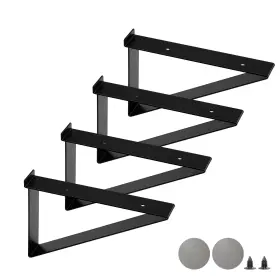 313448720760 WETOECOTEC Triangular Slatwall Shelf Brackets