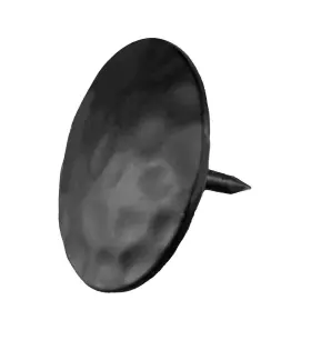 CLR125BPC-PREM WILD WEST HARDWARE Round Hammered Clavos
