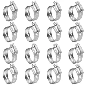 884508560422 WINLONG Steel Hose Clamps Pack Worm Gear Drive