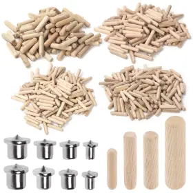 W860 WOKAPE Wooden Dowel Pins Center Point Set