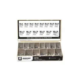 721013 WORKSHOP HARDWARE Fastener Jis Pan Phillips Screw Set