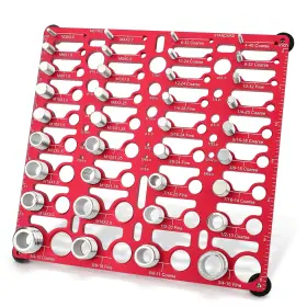LMLS-1817-RED XINRINTONG Thread Checker Bolt Gauge Identifier