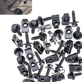 XIZMPN2 XIZAKEE Nuts Body Bolts Clips Screws
