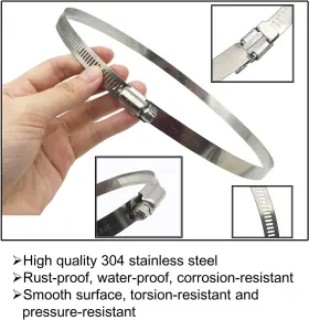 HPC001 YATAI Steel Duct Hose Clamp Pipe Cl #2
