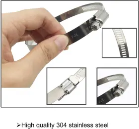 HPC001 YATAI Steel Duct Hose Clamp Pipe #2
