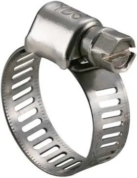 313024065062 STEEL Mini Hose Clamp Worm Drive