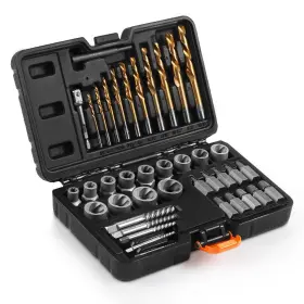 T15139 YEKEPRO Drill Bit Set Bolt Screw Extractor Left