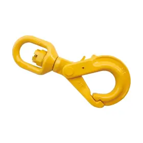 339116 YELLOW LIFTING Swivel Locking Hook Breaking Wll
