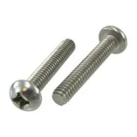 144RMSSSDZ YELLOW WOODS Steel Round Head Phillips Screws Pack