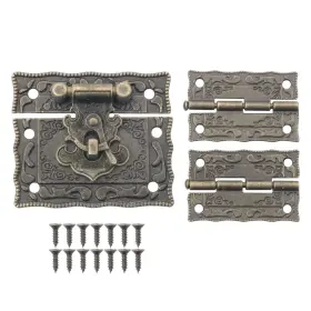 ABFDRLEH-3 YHXIXI Antique Furniture Rectangle Right Hook Hasp