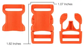 BYKKC-NOR-3.4-50 YKK Neon Contoured Release Buckle #2