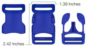 BYKKC-ROY-1-25 YKK Royal Contoured Release Buckle #2