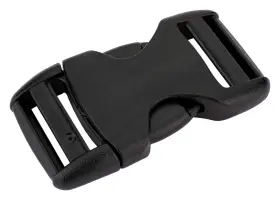 BYKKHD-BLA-1-50 YKK Flat Dual Release Buckles